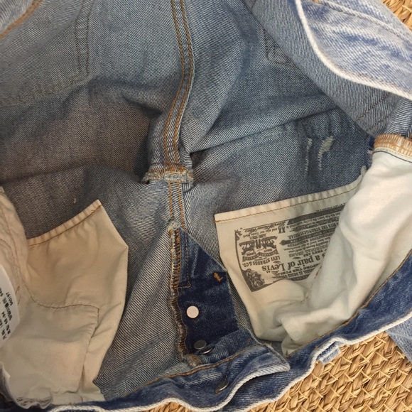 🦋LEVIS 501 CT Stacked Patch Denim - Picture 6 of 7